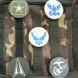 Armed Forces Backpack Clips