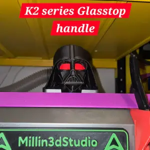 Creality K2 Plus Pro Star Wars Darth Vader Head Glass Handle