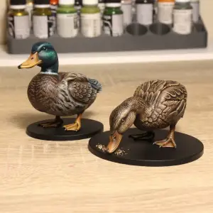 Duck figurines