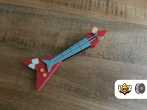 Brawl Stars Display Piece | Draco's Guitar| CFS