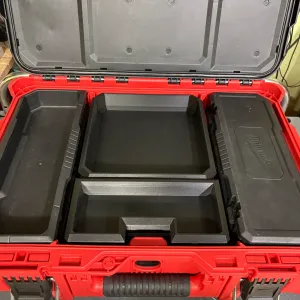 Milwaukee 48-22-8424 toolbox bins/inserts.