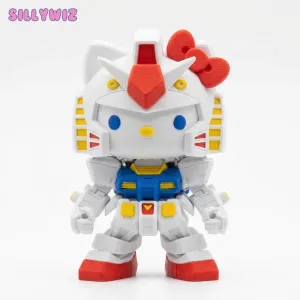Hello Kitty x Gundam - Cutest Fusion