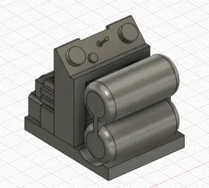 1/18 COMPRESSEUR A AIR DOUBLE / DOUBLE AIR COMPRESSOR
