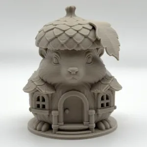 Chipmunk Fairy House