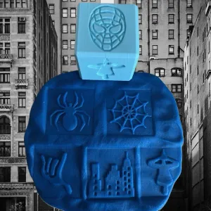 Superhero Character Impression Cube for Sensory Play