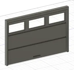 1/18 PORTE DE GARAGE G / GARAGE DOOR G