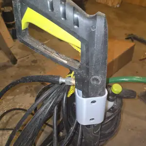 pressure wash handle holder