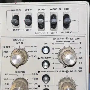 Knob UP/DOWN for old YAESU FT-107M & Sommerkamp FT-307CBM