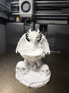Dragon Guardian – Old World Magic Key Bowl 3DPrint
