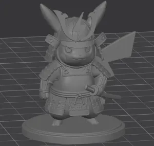 Samurai Pika Warrior