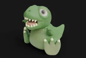 Chibi T Rex (Tyrannosaurus Rex) Piggy Bank