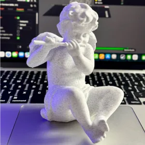 Angel with flute