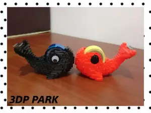Voxel Whale Tape Dispenser