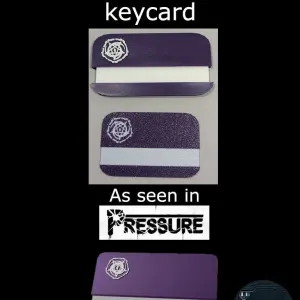 High Clearance keycard from Pressure (Roblox)