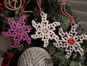 The "6 7" Snowflake Ornament (2025 Edition)