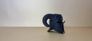 Ancient Horned Warrior Helmet-Prop