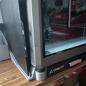 Drawer under K2 plus with window and plate holder