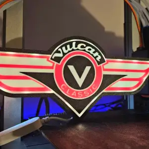 Kawasaki Vulcan Classic Motorcycle Light Box