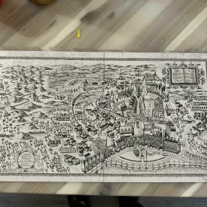 Very Large Hogwarts Map (Harry Potter)