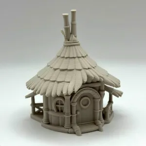 Bamboo Cottage Miniature