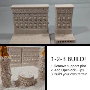 Necropilis tile - walls