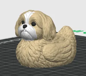 Shih Tzu Jeep Cruise Duck