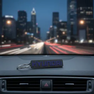 Llavero Hyundai letras