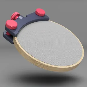 Embroidery hoop holder compatible with my multifunctional ar