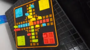 Retro Style Board Game – Square Design Inspired by Classic L
