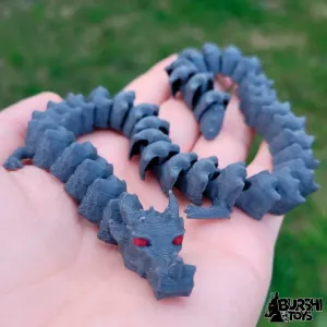 Flexi Print-in-Place Dragon - 3MF Included!
