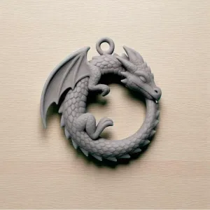 Dragon ring Keychain