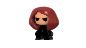 Black Widow Anime character