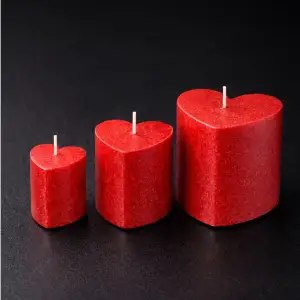 Candle mould [heart shaped]