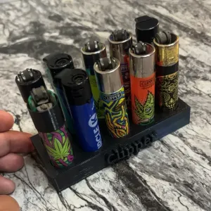 Lighter holder for clipper lighters