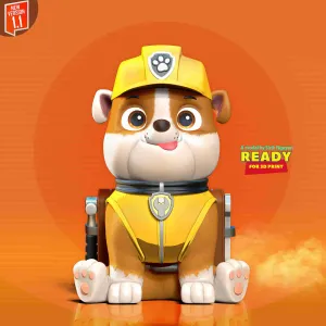 Rubble - Paw Patrol Fanart