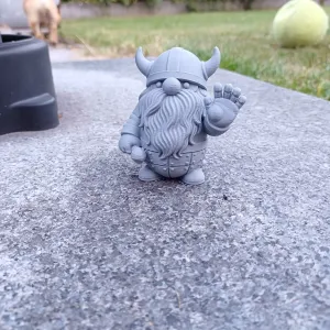 Waving Viking Gnome – Tiny Norse Greeter