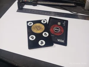 Bitcoin payment card