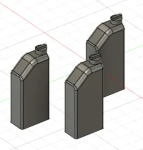 1/18 CONTENANT A LIQUIDE E / LIQUID CONTAINER E