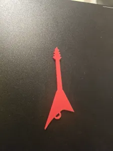 Jackson Guitar Keychain