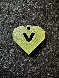 Keychain Heart V