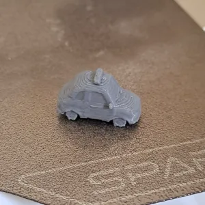 police car 3d model