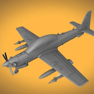 EMB-314 Embraer sUper Tucano Scale 1:48 Landing Mode