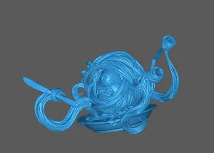 VEL'KOZ SPAGHETTI WITH GARLIC & OIL - LEAGUE OF LEGENDS - LO