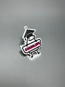 Llavero Egresado – Estilo Flork – Personalizable