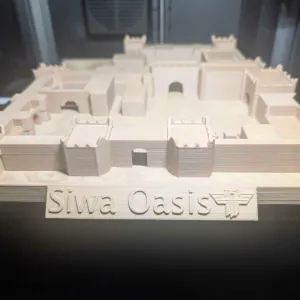 Siwa Oasis - Wolfenstein Enemy Territory Map