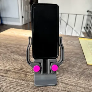 Gravity-Activated Phone Stand | No Support