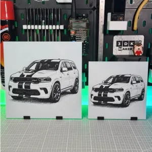 Dodge Durango SRT – Hueforge – 3 Colors