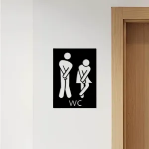 WC, Toilet Sign, Restroom