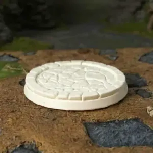 Cobblestone miniature base - 28mm, 32mm & 40mm