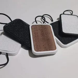 NFC Keychain with Customizable Inlay